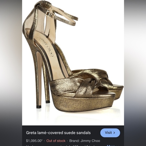 Jimmy Choo Icons A Treasured Red Carpet Style for Oscar Nominees New inBox 39.5 - Picture 4 of 14